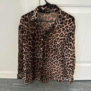 Leopard blouse